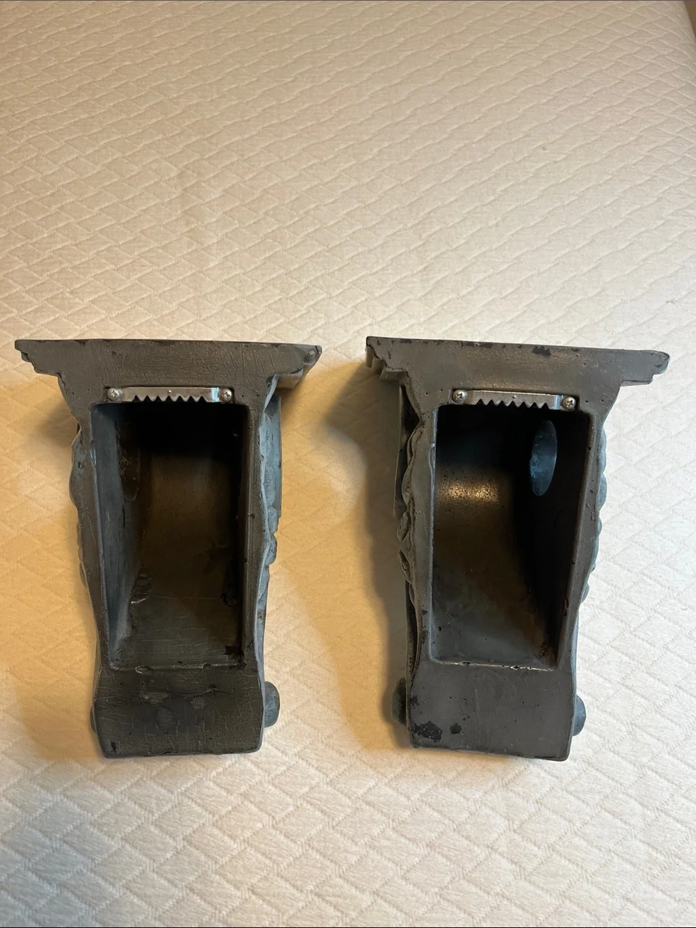 Ornate Wall Corbel shelves - Decorative Pair, light, easy to hang